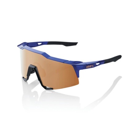 100% SPEEDCRAFT - Gloss Cobalt Blue - HiPER Copper Mirror Lens - 3