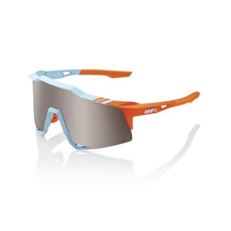 100% SPEEDCRAFT - Soft Tact Two Tone - HiPER Silver Mirror Lens - 5