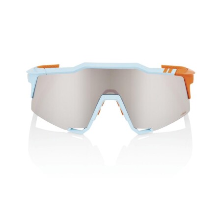 100% SPEEDCRAFT - Soft Tact Two Tone - HiPER Silver Mirror Lens - 4