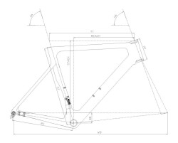 Carraro Fire 1.3 UCI Aero Yol Bisikleti 47 Cm 24 Vites Metalik Yeşil -Mat Siyah - 2