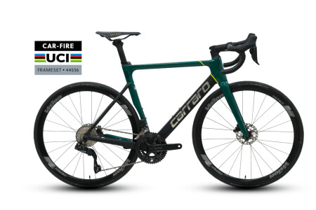 Carraro Fire 1.3 UCI Aero Yol Bisikleti 51 Cm 24 Vites Metalik Yeşil -Mat Siyah - 1