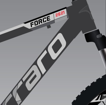 Carraro Force 750 Dağ Bisikleti 27.5 Jant 38Cm Mat Antrasit - 1