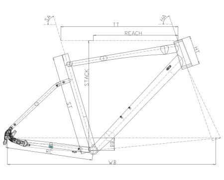 Carraro Sportive 330 Bisiklet 30V HD Mat Koyu Gri-Haki (L/52cm) - 2