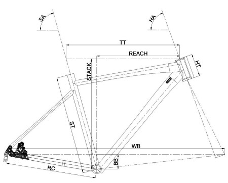 Carraro Sportive X Bisiklet 20V HD Lacivert-Açık Turuncu (S/51cm) - 3