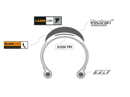 Continental Grandprix Gp5000 S 700X28 Tubeless Katlanır Dış Lastik - Siyah - 8