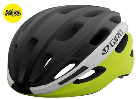 Giro Kask Isode Mips Yol Mat Siyah Beyaz Yeşil (M/54-61cm) - 1