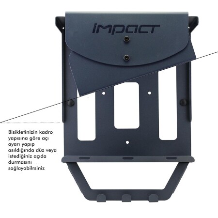 İmpact Bike Dock Bisiklet Duvar Standı Askısı - Bej - 6