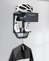 İmpact Bike Dock Bisiklet Duvar Standı Askısı - Siyah - 4