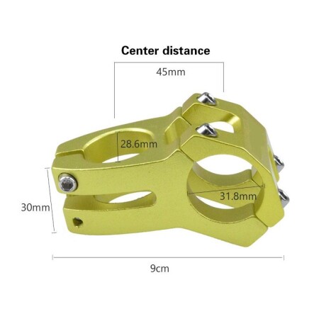 İmpact Solid Bisiklet Boğazı 45mm Kırmızı - 3