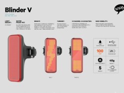 Knog Blinder V Bolt 100 Lumen Usb Arka Lamba - 5