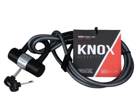 Knox Anahtarlı u-Kilit Kablo 6023 210x10mm - 1