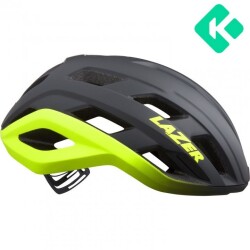 Lazer Strada KinetiCore Yol Kask Mat Koyu Gri Flash Sarı (L 58/61cm) - 1