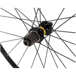 Mavic Aksium 700C Disk Centerlock Yol Bisiklet Jant Seti Siyah - 4