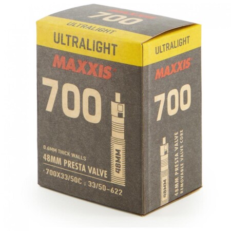 Maxxis 700x33-50C Ultralight 100 Gr İnce Sibop İç Lastik FV48mm - 3