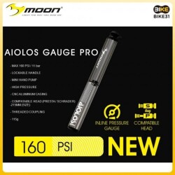 Moon AIOLOS Gauge Pro-HP Bar Göstergeli Bisiklet Pompası 160Psi - 4