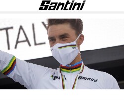 Santini Uci Maske Beyaz - 4