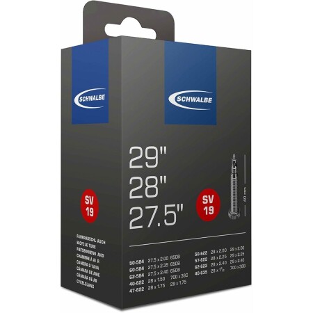 Schwalbe 27.5-28-29 İnce Sibop İç Lastik Sv19 - 40mm - 1