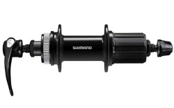 Shimano Alivio FH-QC400 Arka Göbek 8/9/10/11 Vites Siyah 32D Center lock - 1