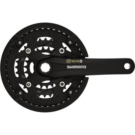 Shimano Alivo FC-T4010 Octalink Aynakol 3x9V 22/32/44T 175mm Siyah - 3