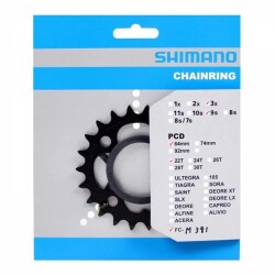 Shimano Aynakol Yaprak Acera FC-M391 / M430 64mm BCD 22T - 2