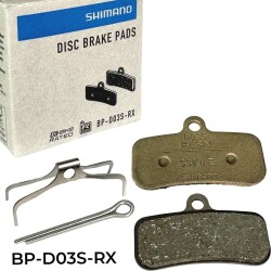 Shimano Disc Brake Pads D03S-RX Resin Deore XT Saint Zee BR M8020/M820/M810/M640 - 1