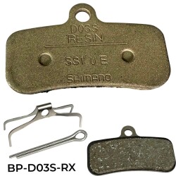 Shimano Disc Brake Pads D03S-RX Resin Deore XT Saint Zee BR M8020/M820/M810/M640 - 2