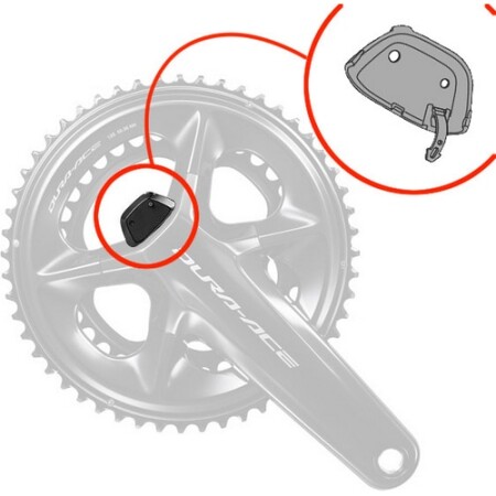 Shimano Dura-Ace Power Metre Şarj Üst Kapak FC-R9200P - 3