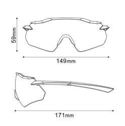 Shimano Equinox Gözlük Mat Siyah Photochromic - 3