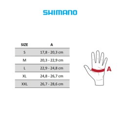 Shimano Escape Beyaz Kısa Eldiven Beden XXL - 3