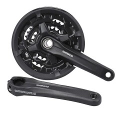 Shimano FC-MT210-3 Aynakol 3x9V 22-30-40T 170mm Kapaklı - 1