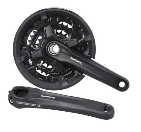 Shimano FC-MT210-3 Aynakol 3x9V 22-30-40T 175mm Kapaklı - 1