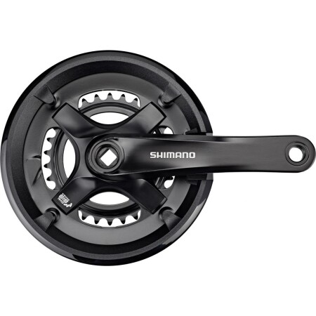 Shimano FC-TY501 Aynakol 2x7X8V Siyah 30/46T 170mm - 2