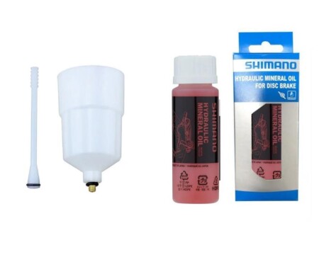 Shimano Hidrolik Mineral Yağ Seti İmpact Hunili 100ML - 1