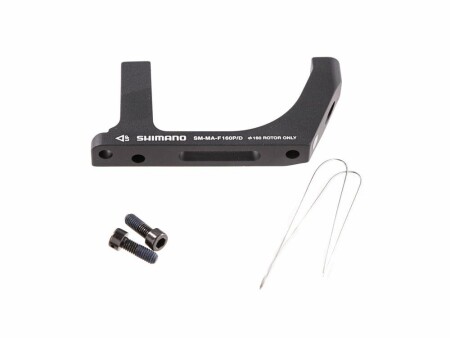 Shimano Ön Disk Fren Adaptörü SM-MA-F160 (P/D) Flat Mount to Post Mount 160mm - 2