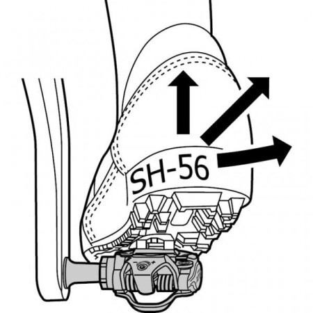 Shimano SM-SH56 Mtb Pedal Kali ( Kal Plakası Dahil ) - 3