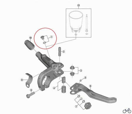 Shimano Yağ Doldurma Hava Alma Vidası (M5 x 4.7) XTR - 4