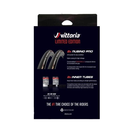 Vittoria Road Rubino Pro IV G2.0 Limited Edıtıon 700x25 İç-Dış Lastik Seti - 3